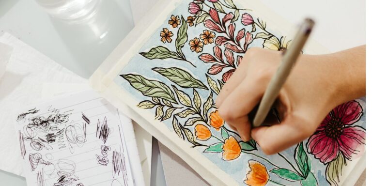 Creatief boekenrek